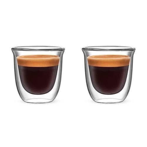 SET 2 VASOS BIALETTI FIRENZE DOUBLE WALL 80ML